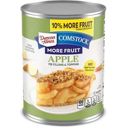 Duncan Hines Comstock Apple Pie Filling & Topping - 21 Oz
