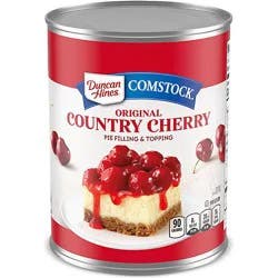 Duncan Hines Comstock Original Country Cherry Pie Filling & Topping - 21 Oz