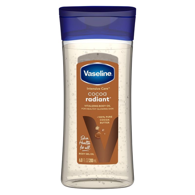 slide 2 of 7, Vaseline Intensive Care Cocoa Radiant Body Gel Oil Scented - 6.8 fl oz, 6.8 fl oz