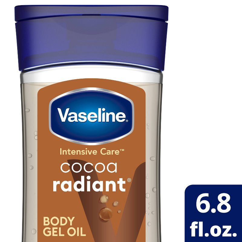 slide 1 of 7, Vaseline Intensive Care Cocoa Radiant Body Gel Oil Scented - 6.8 fl oz, 6.8 fl oz