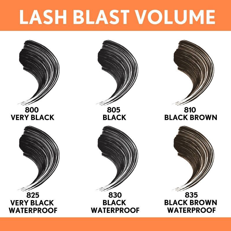 slide 5 of 11, COVERGIRL LashBlast Volume Mascara - 805 Black - 0.44 fl oz, 0.44 fl oz