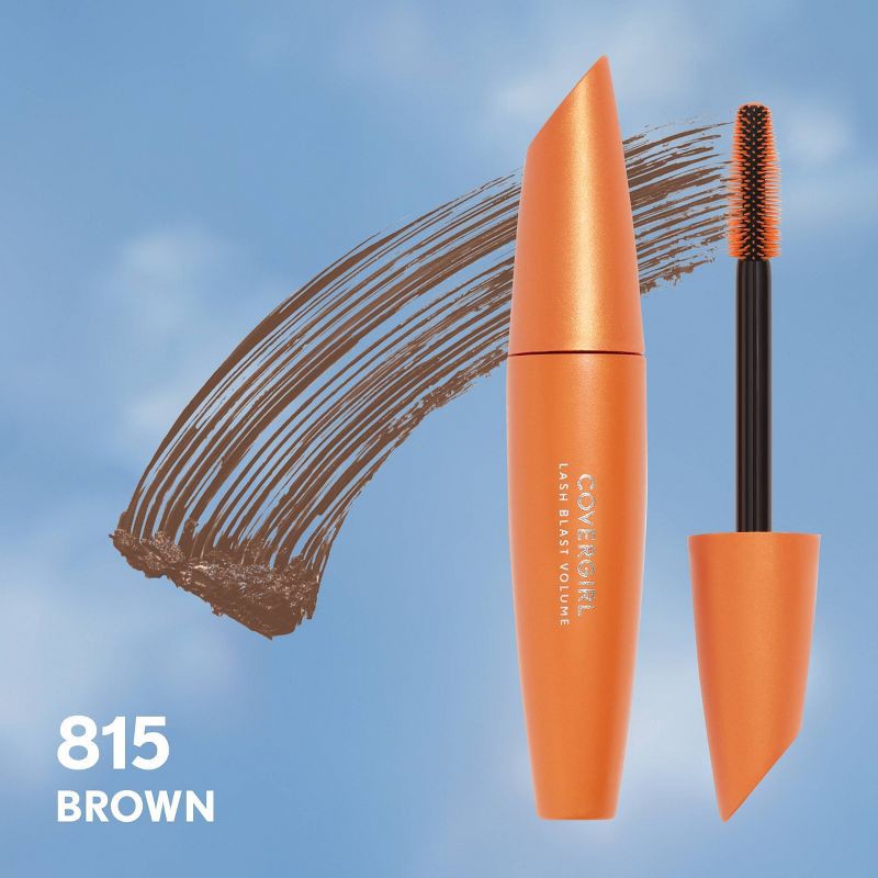 slide 4 of 11, COVERGIRL LashBlast Volume Mascara 815 Brown .44 fl oz, 0.44 fl oz