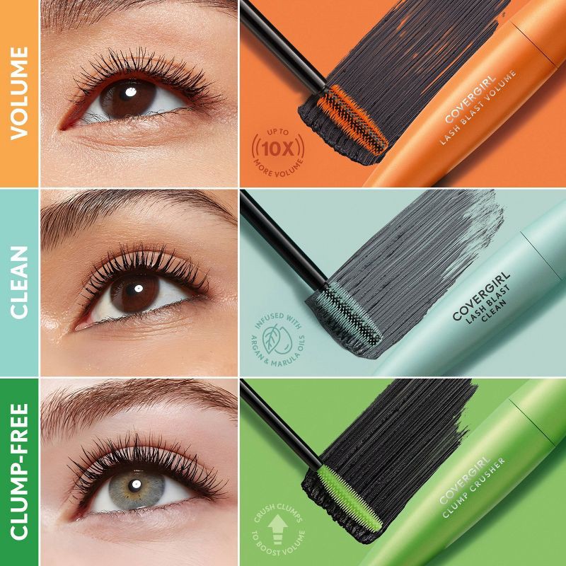 slide 8 of 11, COVERGIRL LashBlast Volume Mascara 815 Brown .44 fl oz, 0.44 fl oz
