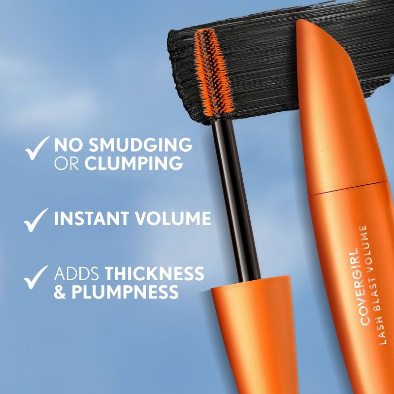 slide 7 of 11, COVERGIRL LashBlast Volume Mascara - 800 Very Black - 0.44 fl oz, 0.44 fl oz