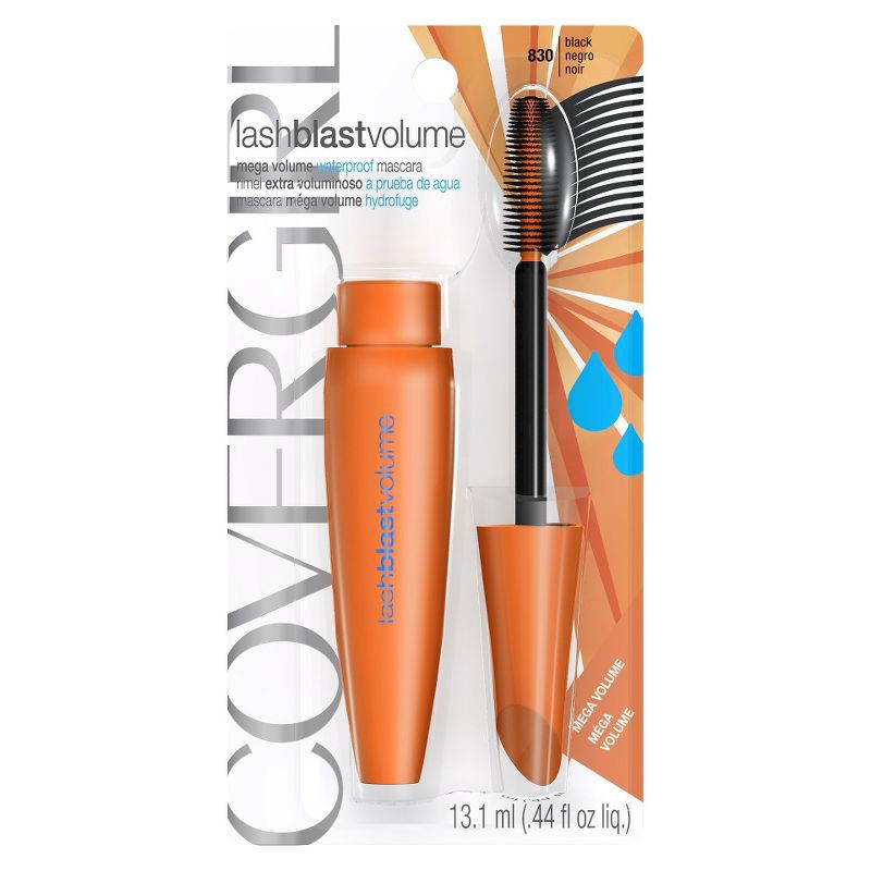 slide 12 of 13, COVERGIRL LashBlast Volume Waterproof Mascara 830 Black .44 fl oz, 0.44 fl oz