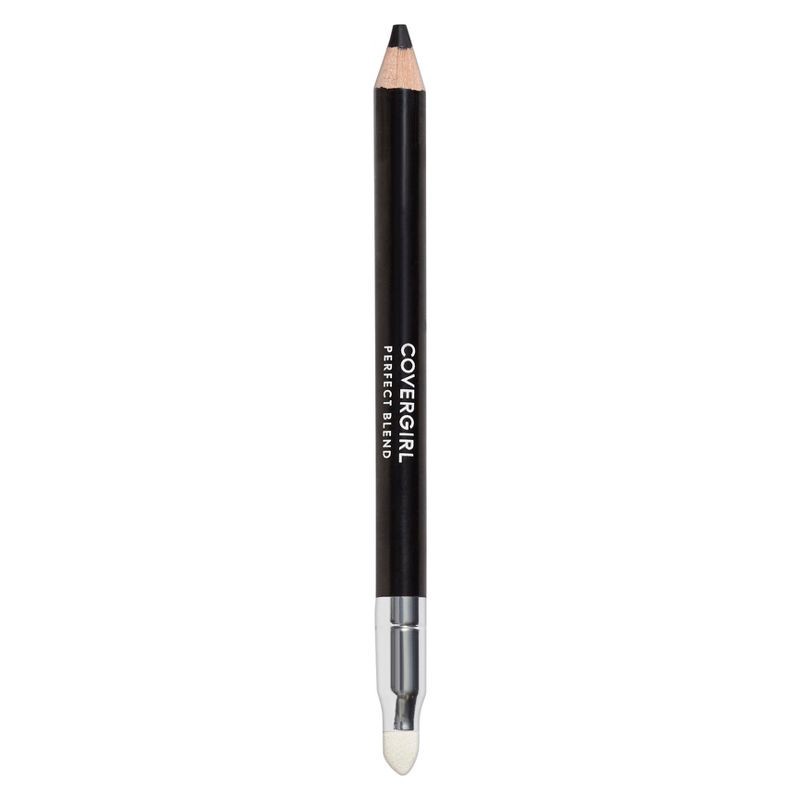 slide 1 of 5, COVERGIRL Perfect Blend Eyeliner 100 Basic Black .03oz, .03 oz