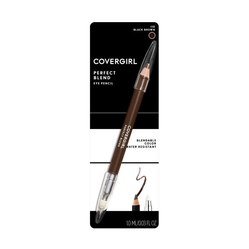 slide 2 of 3, COVERGIRL Perfect Blend Eyeliner 110 Black/Brown .03oz, .03 oz