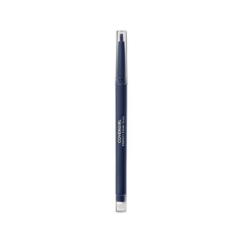 slide 1 of 8, COVERGIRL Perfect Point Plus Eyeliner Pencil - Midnight Blue - 0.008oz, 0.008 oz