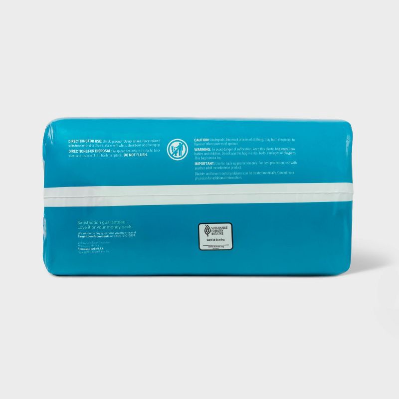 slide 3 of 3, Protective Bed Underpads - Maximum Absorbency - Large - 18ct - up&up™, 18 ct