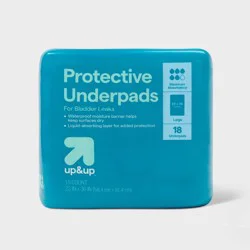 Protective Bed Underpads - Maximum Absorbency - Large - 18ct - up&up™
