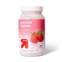Glucose Tablets - Raspberry Flavor - 50ct - up&up™