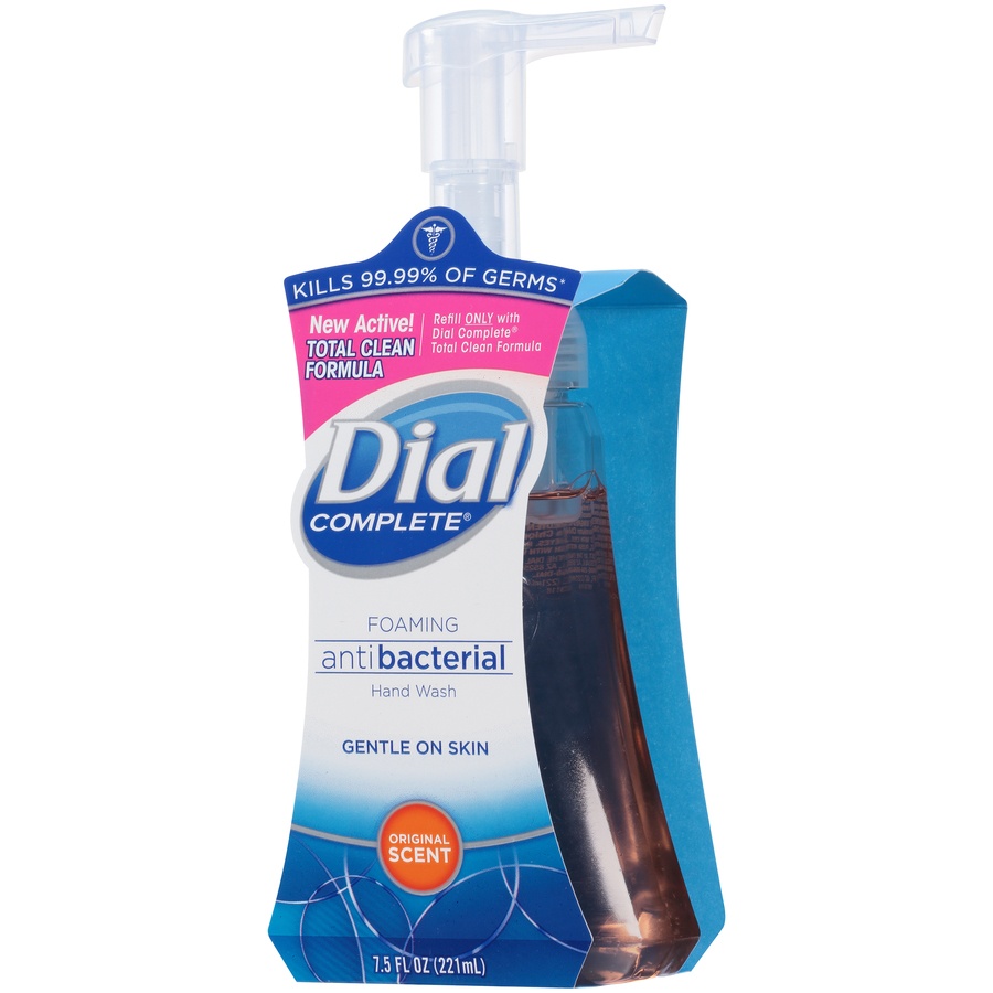 slide 3 of 7, Dial Complete Original Scent Foaming Antibacterial Hand Wash, 7.5 fl oz