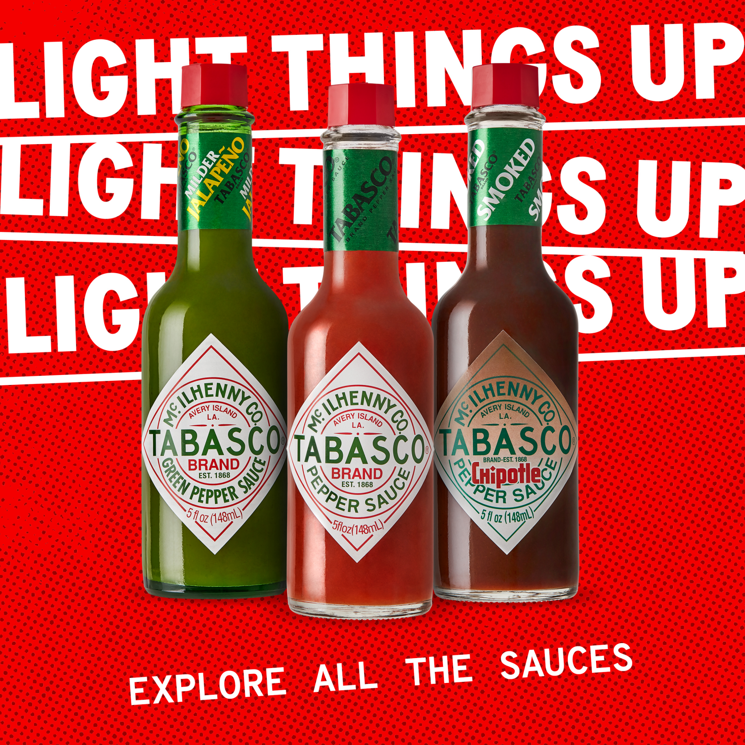 slide 3 of 8, Tabasco TABASCO Original Red Pepper Sauce, 12 oz, 12 fl oz