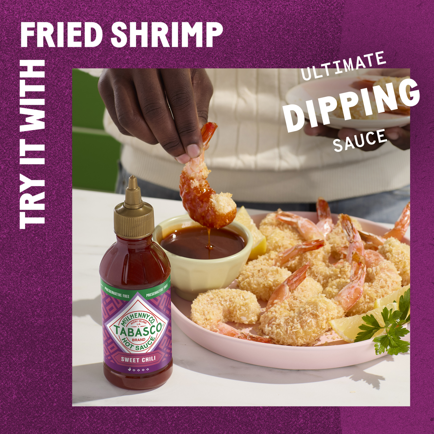 slide 4 of 8, TABASCOSweet Chili, 11 fl oz Squeezable Bottle, 11 oz