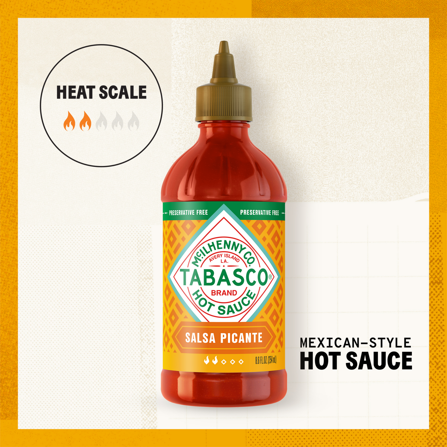 slide 6 of 8, Tabasco Salsa Picante, 8.6 oz