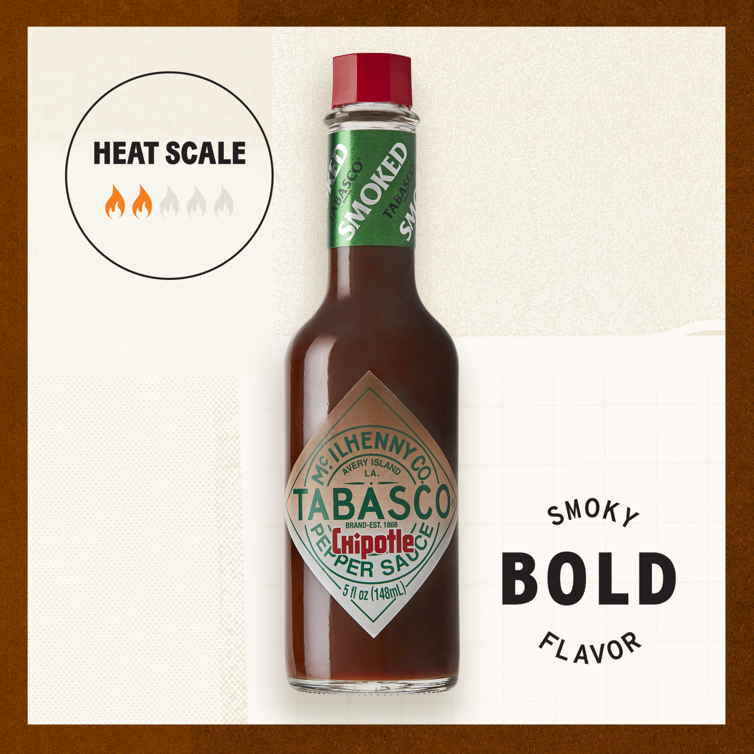 slide 4 of 5, Tabasco TABASCO Chipotle Pepper Sauce, 5 fl oz