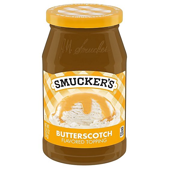 slide 1 of 4, Smuckers Topping Butterscotch - 12.25 Oz, 12.25 oz
