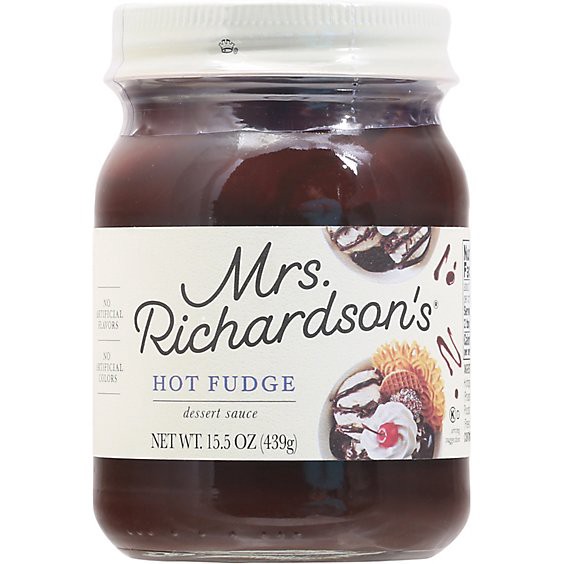 slide 1 of 12, Mrs. Richardsons Topping Gluten Free Hot Fudge - 16 Oz, 15.5 oz