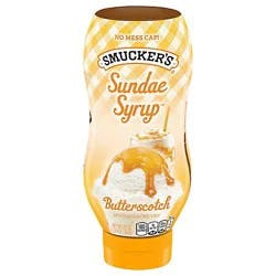 Smuckers Sundae Syrup Flavored Butterscotch - 20 Oz