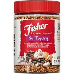 Fisher Nut Topping Mixed Nut Variety - 5 Oz