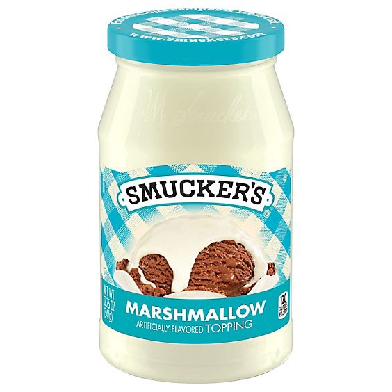 slide 1 of 1, Smuckers Topping Marshmallow - 12.25 Oz, 12.25 oz