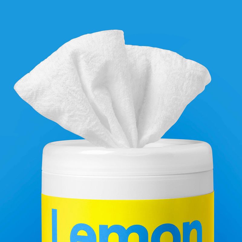 slide 2 of 3, Lemon Scent Disinfecting Wipes - 75ct - up&up™, 75 ct