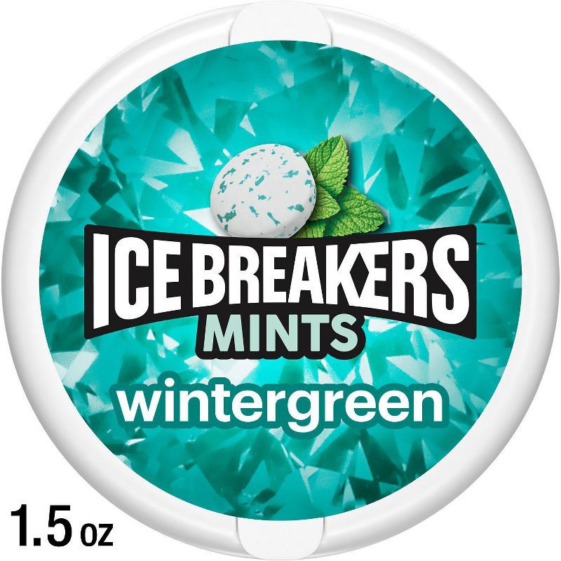 slide 1 of 7, Ice Breakers Wintergreen Sugar Free Mint Candies - 1.5oz, 1.5 oz