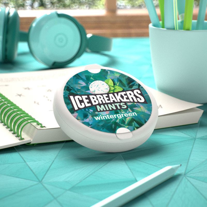 slide 4 of 7, Ice Breakers Wintergreen Sugar Free Mint Candies - 1.5oz, 1.5 oz