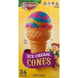 Keebler Ice Cream Cups 24 Count - 3 Oz