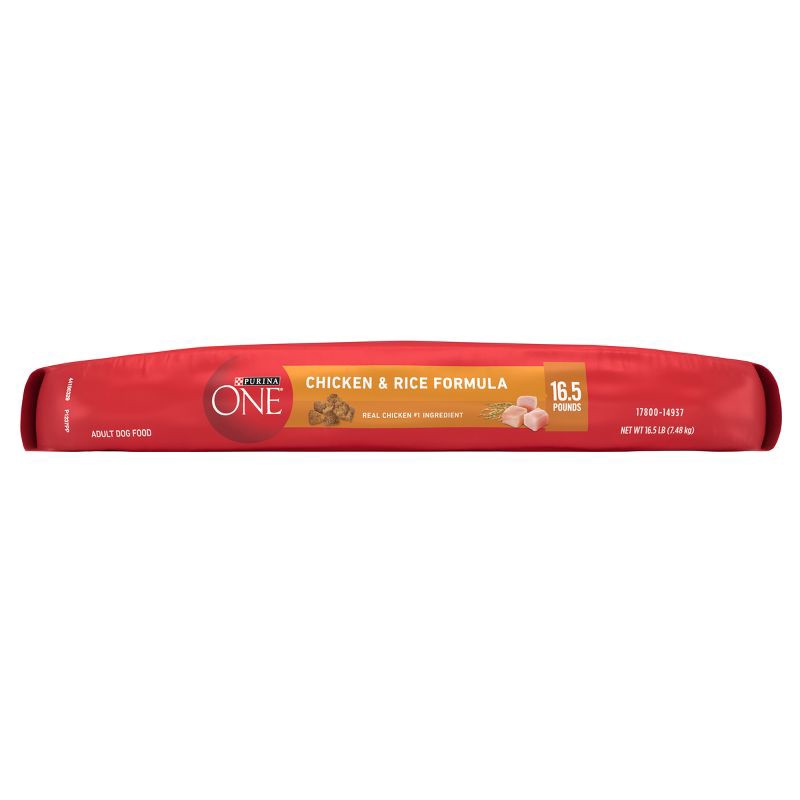 slide 7 of 9, Purina ONE SmartBlend Natural Dry Dog Food with Chicken & Rice - 16.5lbs, 16.5 lb