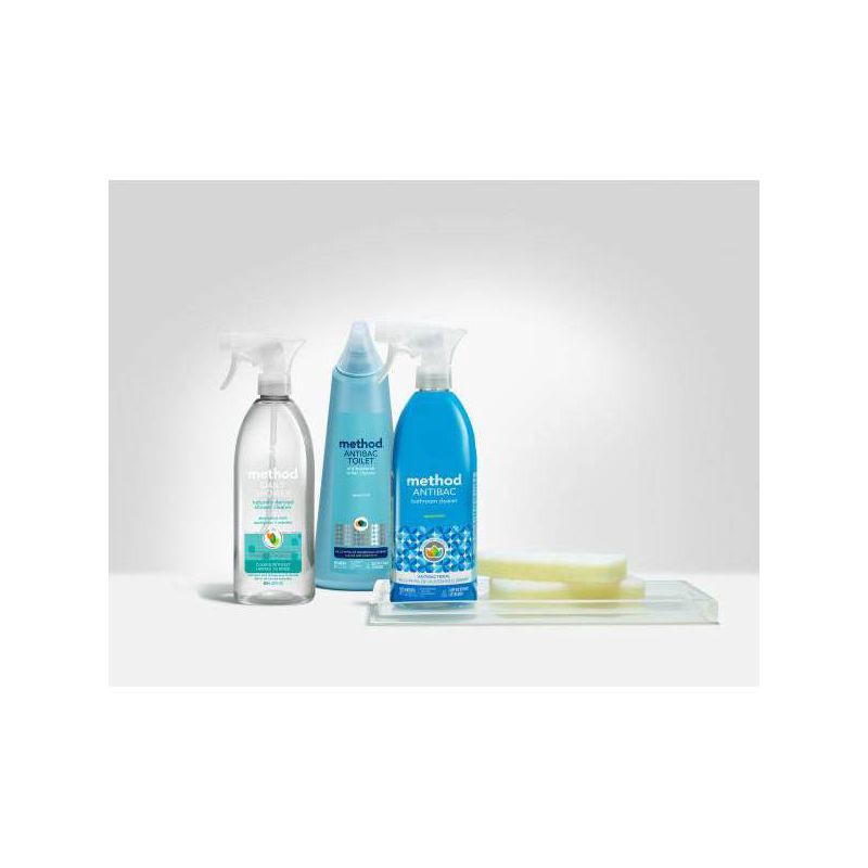 slide 5 of 5, Method Eucalyptus Mint Cleaning Products Bathroom Cleaner Tub + Tile Spray Bottle - 28 fl oz, 28 fl oz