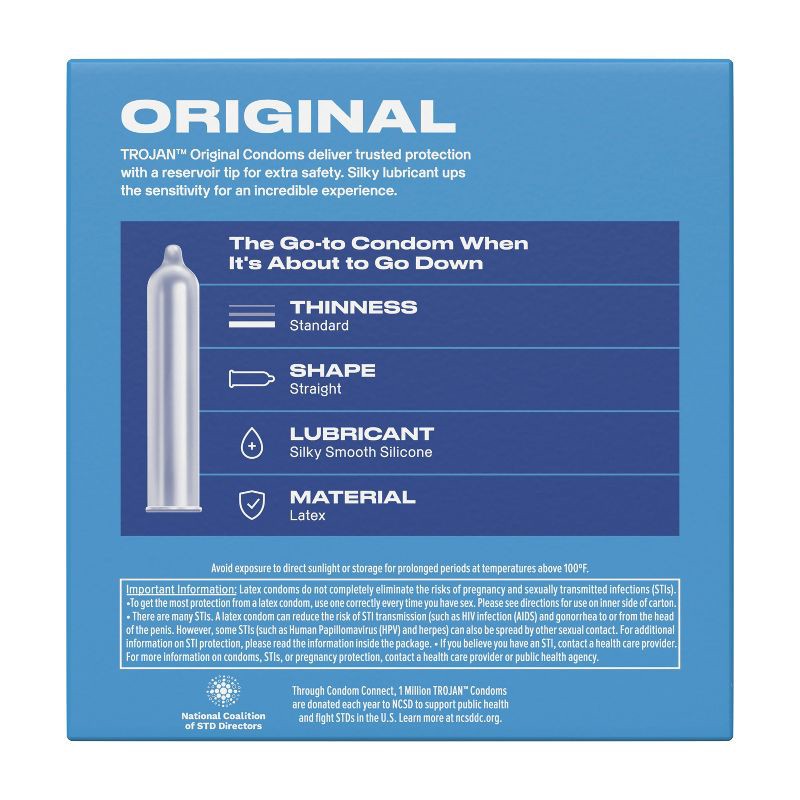 slide 10 of 11, Trojan ENZ Lubricated Latex Condoms Value Pack - 36ct, 36 ct