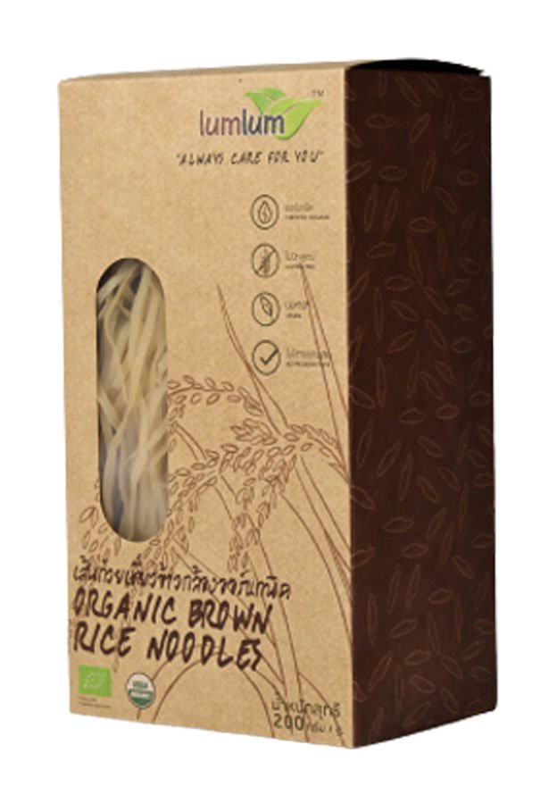 slide 1 of 1, Lum Lum Organic Brown Rice Noodles, 7.1 oz