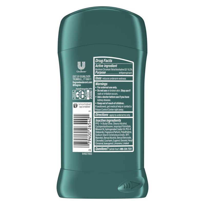 slide 2 of 6, Degree Men Cool Rush 48-Hour Antiperspirant & Deodorant - 2.7oz/2ct, 2 ct; 2.7 oz