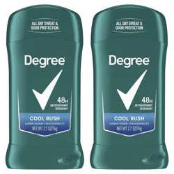 Degree Men Cool Rush 48-Hour Antiperspirant & Deodorant - 2.7oz/2ct