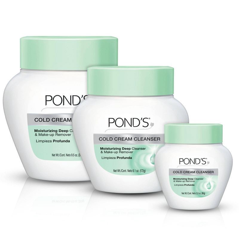 slide 4 of 10, POND's Cold Cream Make-up Remover Deep Cleanser - Scented - 6.1oz, 6.1 oz