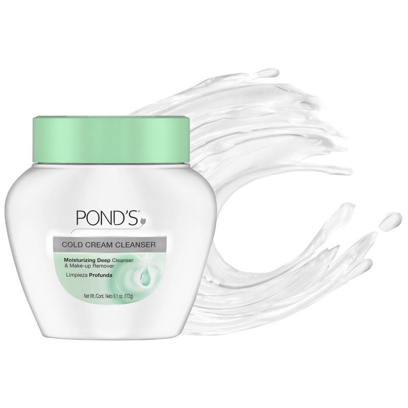 slide 9 of 10, POND's Cold Cream Make-up Remover Deep Cleanser - Scented - 6.1oz, 6.1 oz