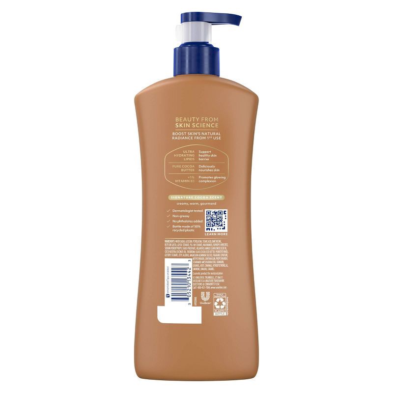 slide 2 of 15, Vaseline Intensive Care Moisturizing Body Lotion with Cocoa Butter Cocoa Radiant - 20.3 fl oz, 20.3 fl oz