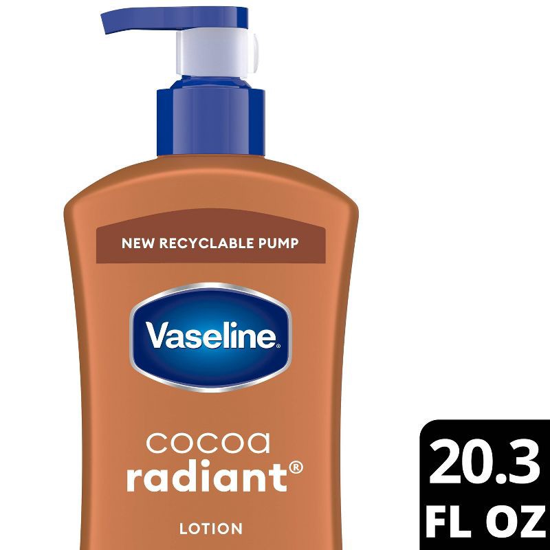 slide 1 of 7, Vaseline Intensive Care Moisturizing Body Lotion with Cocoa Butter Cocoa Radiant - 20.3 fl oz, 20.3 fl oz