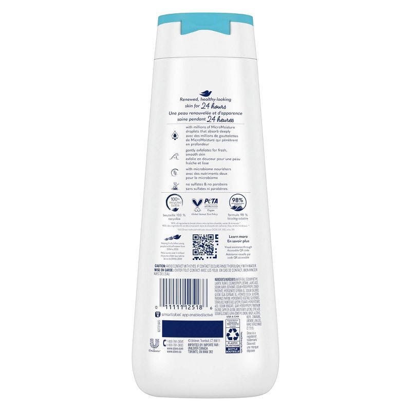 slide 3 of 8, Dove Beauty Dove Gentle Exfoliating Body Wash - Sea Minerals - 20 fl oz, 20 fl oz