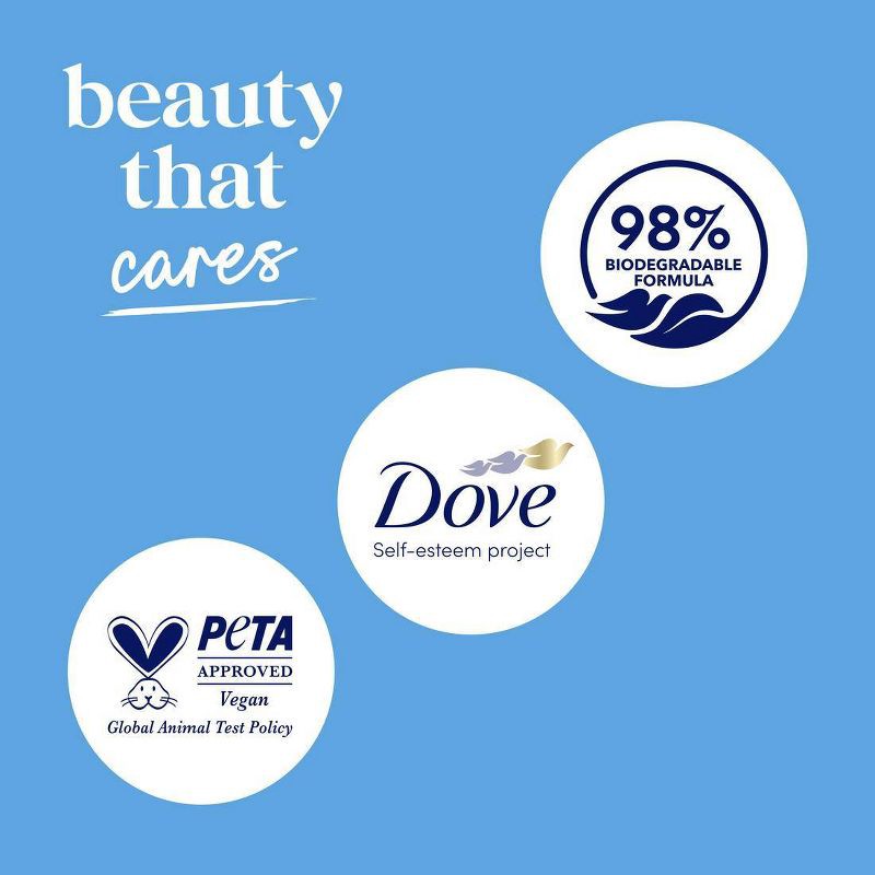 slide 12 of 13, Dove Beauty Dove Gentle Exfoliate Body Wash - Sea Minerals 24hr Lotion-Soft Skin - 20 fl oz, 20 fl oz