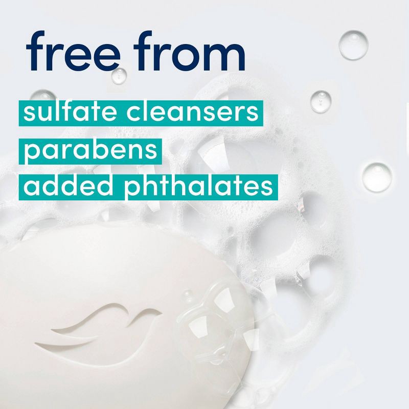 slide 8 of 9, Dove Beauty Sensitive Skin Moisturizing Fragrance-Free Beauty Bar Soap - 8pk/3.75oz each, 8 ct, 3.75 oz