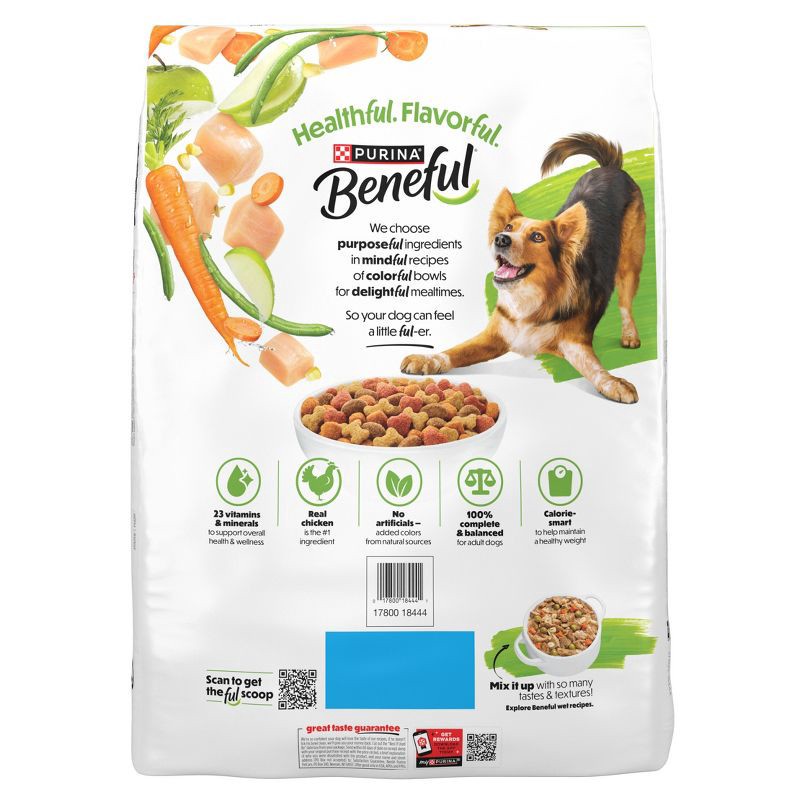slide 2 of 13, Purina Beneful Healthy Weight Real Chicken Flavor Dry Dog Food - 14lbs, 14 lb