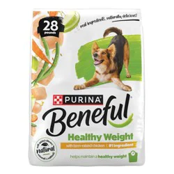 Purina Beneful Healthy Weight Real Chicken Flavor Dry Dog Food - 28lbs