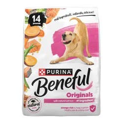 Purina Beneful Originals Seafood, Fish and Salmon Flavor Dry Dog Food - 14lbs