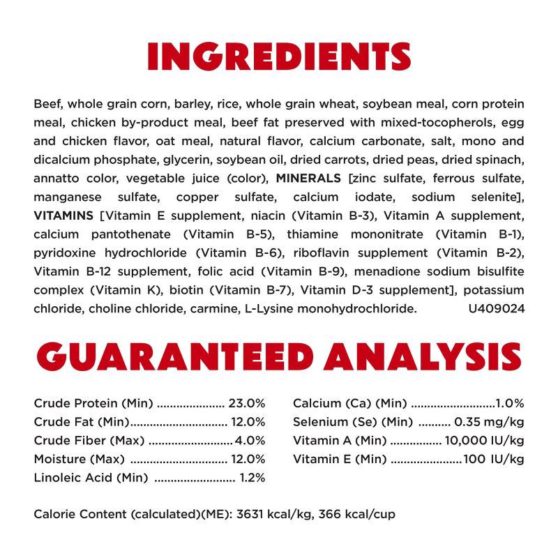 slide 7 of 13, Purina Beneful Originals Real Beef Flavor Dry Dog Food - 28lbs, 28 lb