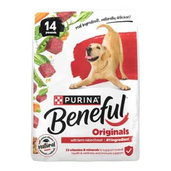 Purina Beneful Originals Real Beef Flavor Dry Dog Food - 14lbs