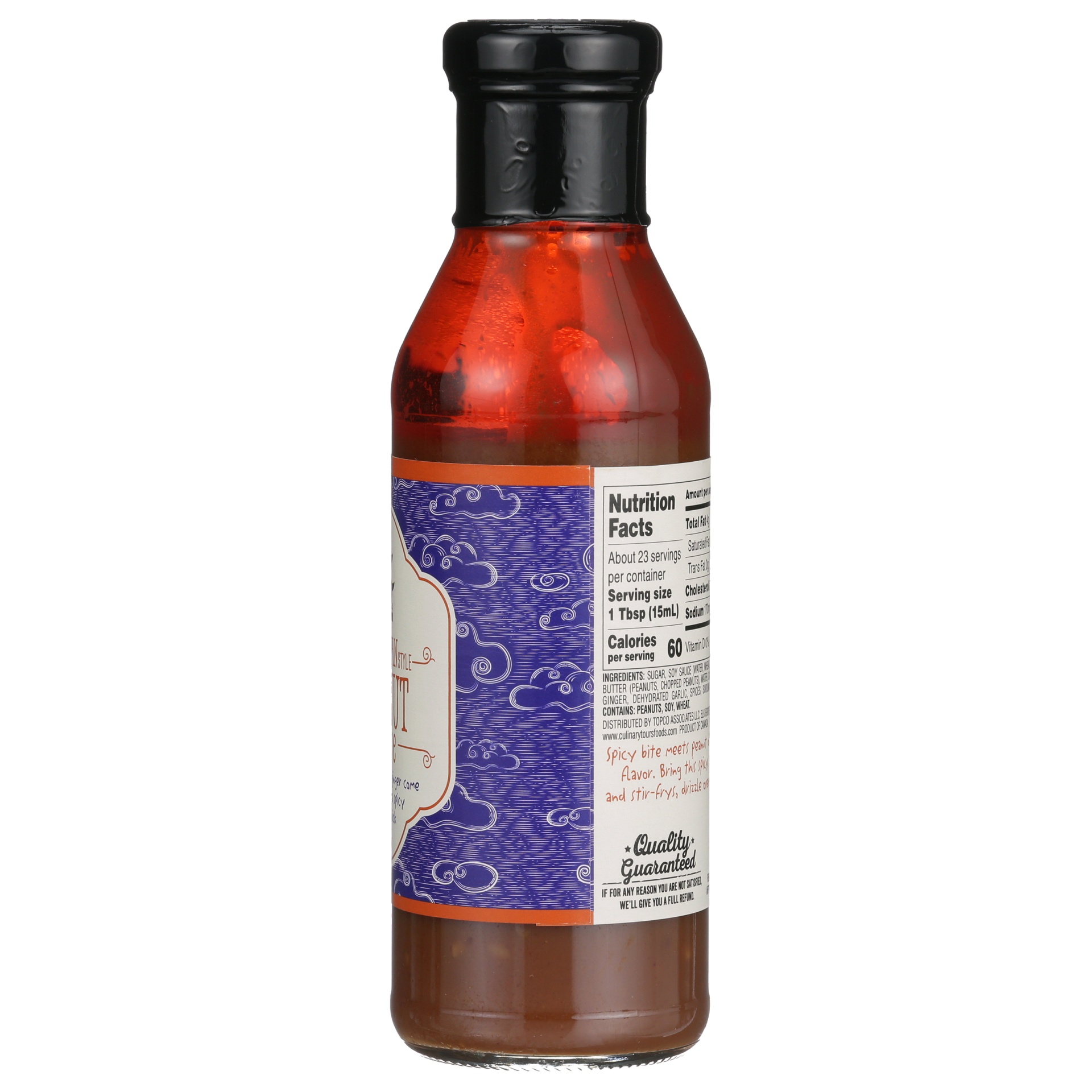 slide 5 of 6, Culinary Tours Szechuan Style Peanut Sauce, 11.8 fl oz