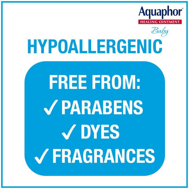 slide 5 of 17, Aquaphor Baby Healing Ointment - Advanced Therapy to Help Heal Diaper Rash and Chapped Skin - 3oz. Tube, 3 oz