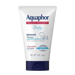 Aquaphor Baby Healing Ointment - Advanced Therapy to Help Heal Diaper Rash and Chapped Skin - 3oz. Tube